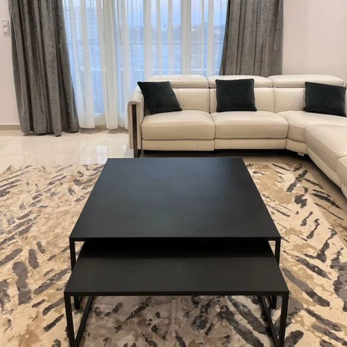 Table Basse DUO CUBIQUE METALO